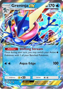 Greninja ex, Deluxe Pack: Mega card 073